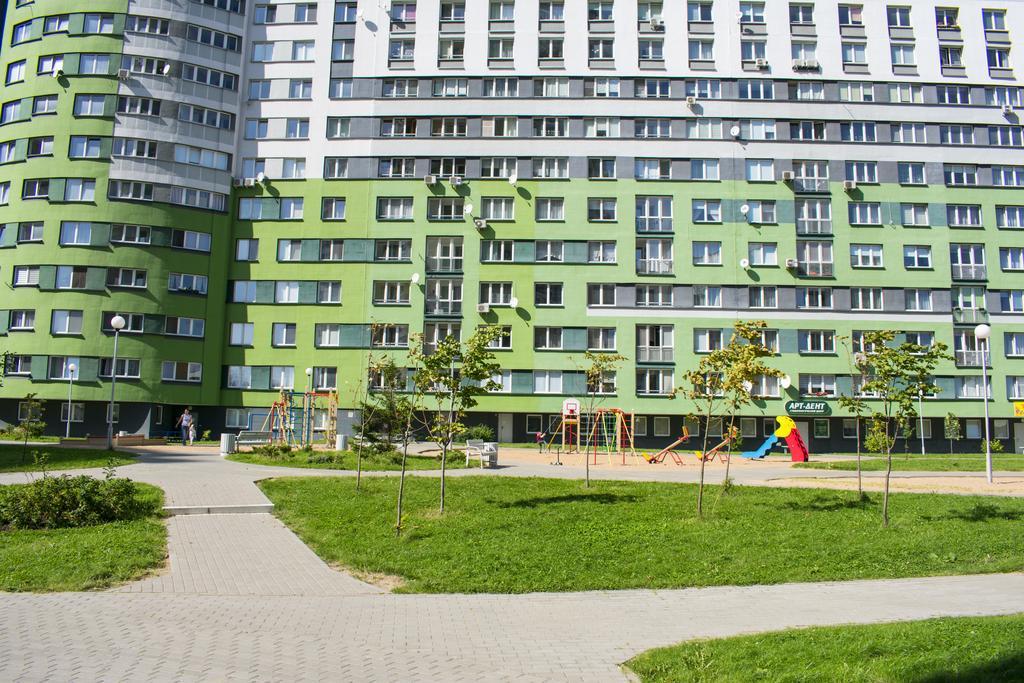 Jacuzzi Apartcomplex Kaskad, Панорамный Вид Центр Минска 외부 사진